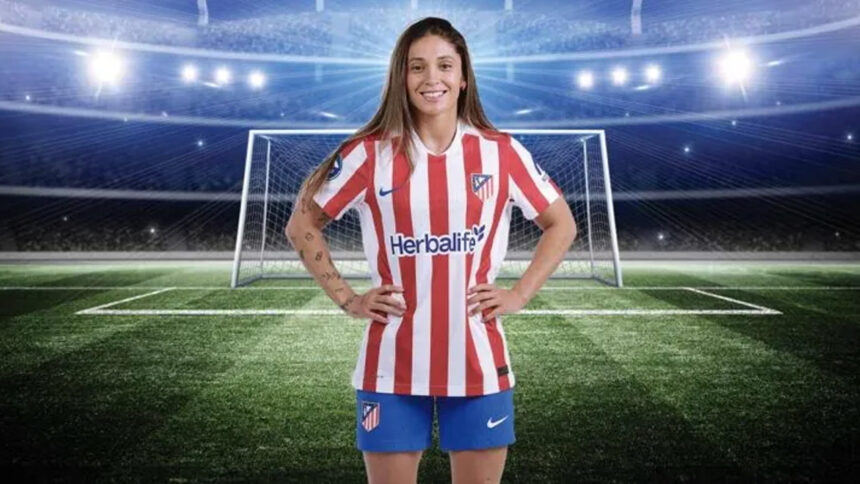 Fútbol femenino: Priscila Chinchilla brilla en Atlético Madrid