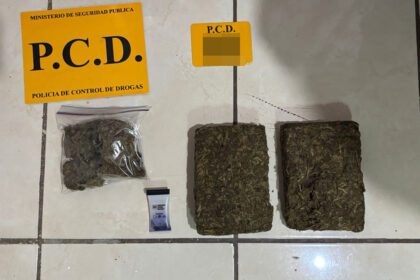 PCD golpea terror del narcomenudeo en Golfito: 5 detenidos