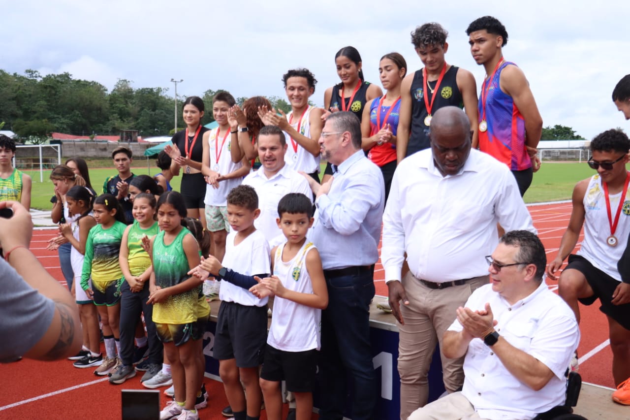 pista atlética Siquirres inauguración Limón juegos nacionales