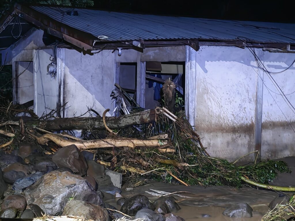 Lluvias en San Carlos dejan 57 incidentes y familias evacuadas