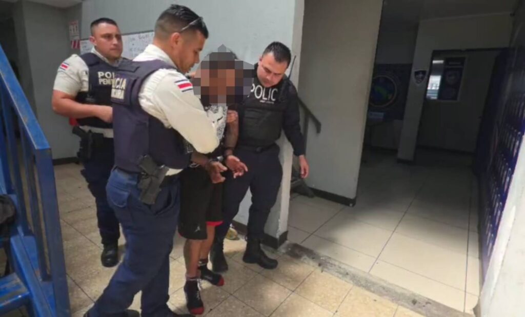 Fuerza Pública Pavas captura a fugado del Centro Penal Juvenil Zurquí
