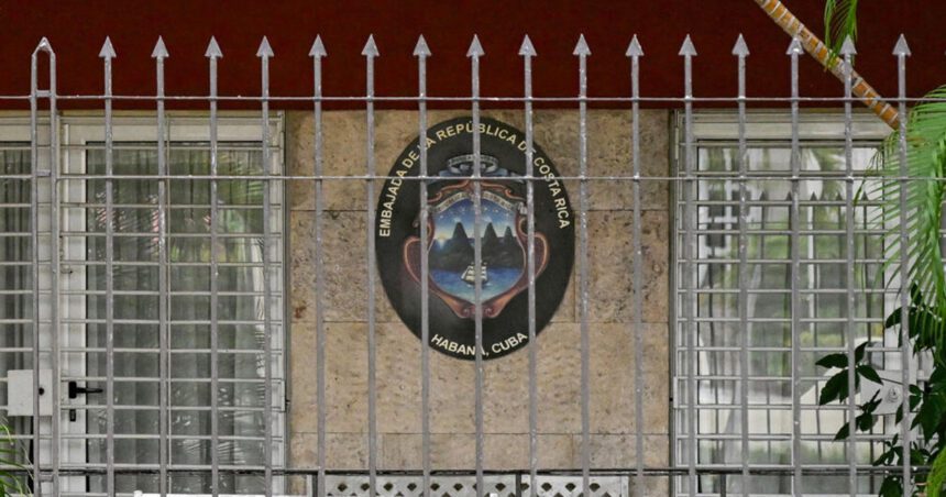 使馆：哥斯达黎加关闭哈瓦那馆并驱逐古巴外交官