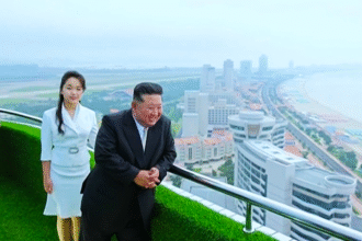 Resort en Corea del Norte Wonsan-Kalma vacío