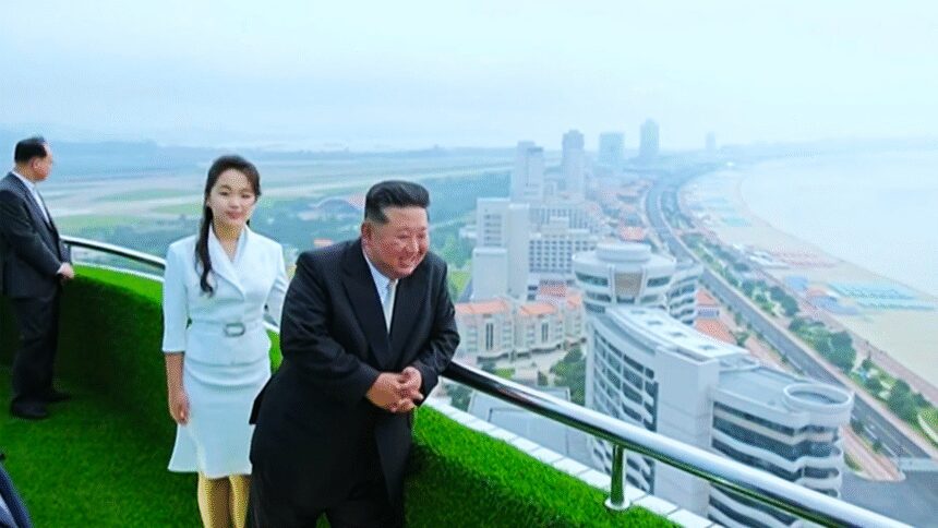 Resort en Corea del Norte Wonsan-Kalma vacío