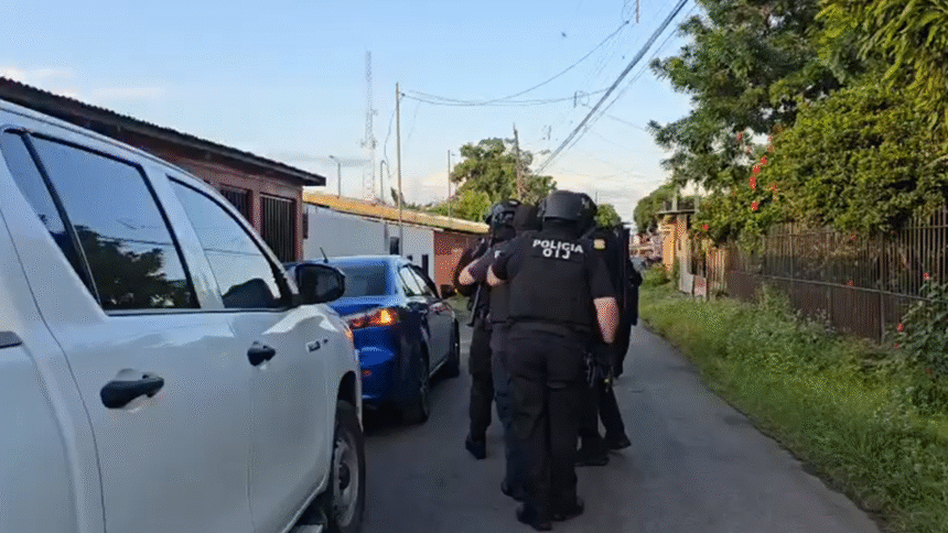 “Agentes del OIJ realizan allanamientos en Puntarenas por extorsiones sexuales”