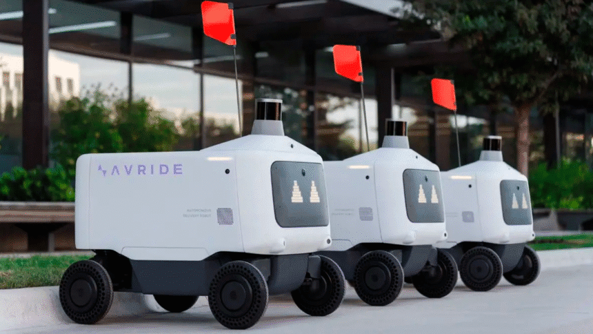 robots de entrega Courtney Uber Eats