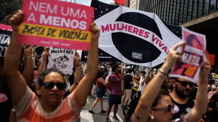 Marchas contra la violencia de género en Brasil
