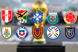 tabla Conmebol eliminatorias sudamericanas