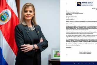 ¡Llamado de urgencia! Laura Fernández convoca a los Supremos Poderes para frenar la crisis de seguridad