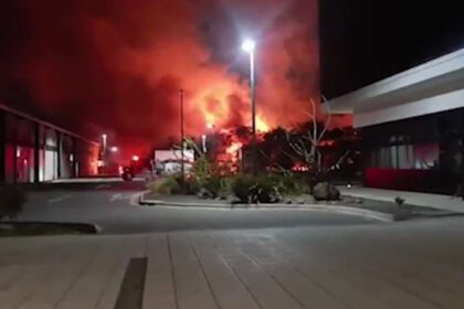 Emergencia en Santa Ana: fuga e incendio en planta Blue Flame controlados