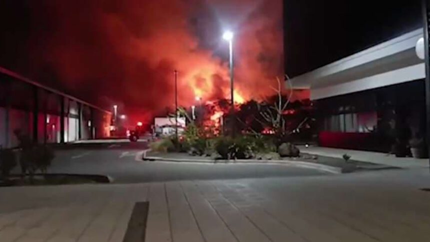 Emergencia en Santa Ana: fuga e incendio en planta Blue Flame controlados