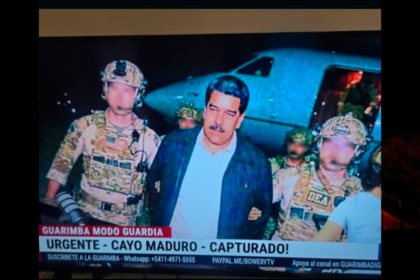 Captura de Maduro tras ataque a Venezuela