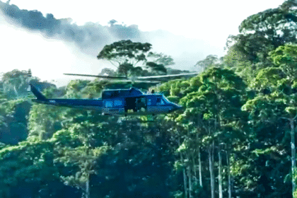 Fuerza Pública inspecciona cerro Conchudita por extracción minera en San Carlos.