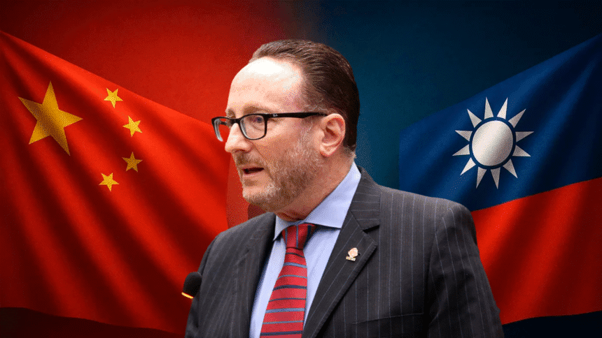 Imagen de China y Costa Rica en tensión política