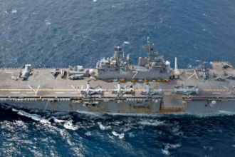 Escuadrón anfibio Estados Unidos Venezuela – USS Iwo Jima en operación