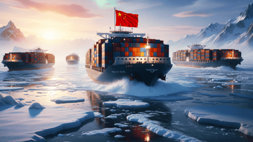 China ruta ártica barco Istanbul Bridge