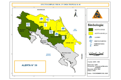 alerta amarilla cne clima