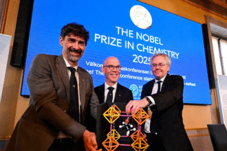 Nobel de Química 2025 inspirado en la mochila de Hermione