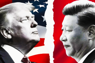 Portavoz chino ofrece conferencia tras advertencia a EE. UU. por los aranceles de Trump.