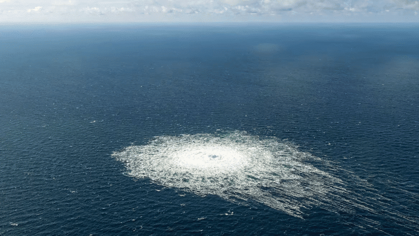 Imagen de detención por Nord Stream de sospechoso en Alemania