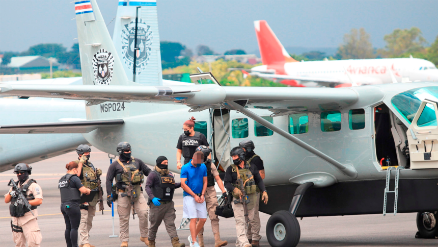 extradición, PCD, Ministerio de Seguridad Pública, DEA, narcotráfico, crimen organizado, Florida, cocaína, Golfito, Costa Rica