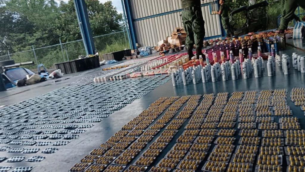 Policía de Fronteras incauta medicamentos