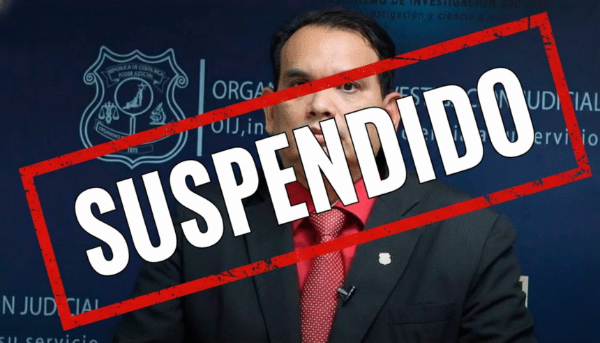 Corte Suprema suspende temporalmente director del OIJ