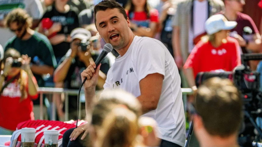 Asesinan a Charlie Kirk en un campus de Utah