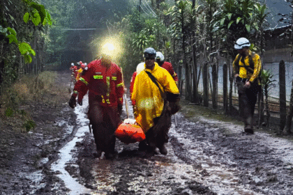 Deslizamiento San Ramón vivienda sepultada