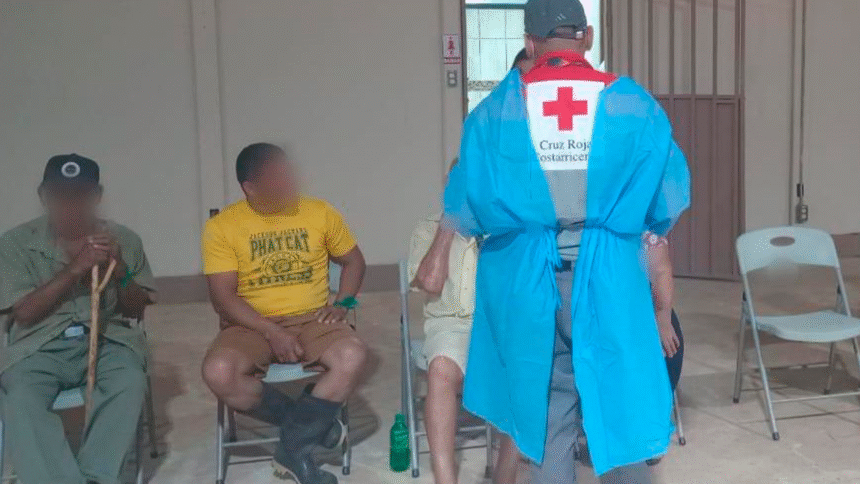 Intoxicación en Los Chiles moviliza a Cruz Roja para atender a 30 personas.