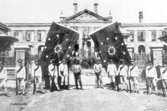 Imagen histórica del Levantamiento de Wuchang