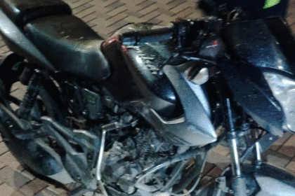 Fuerza Pública Aserrí recupera motocicleta robada en Babilonia de La Fila.