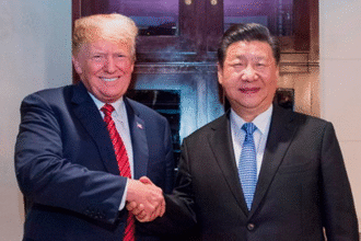 特朗普与习近平会晤