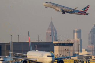 美国政府关门危机威胁感恩节期间航班运行 图片