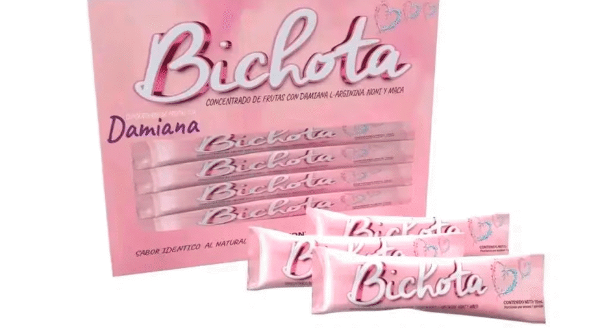 "Producto BICHOTA retirado por incluir sildenafilo no aprobado."