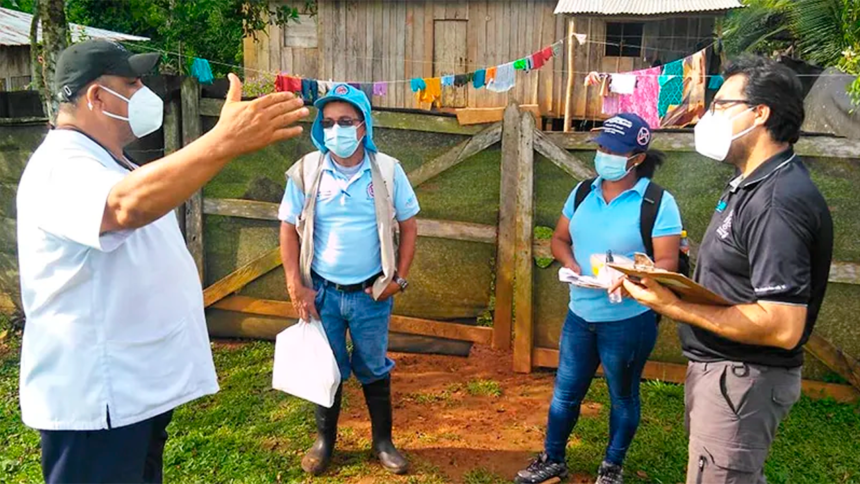 Pruebas en Los Chiles