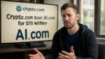  Economía digital: Crypto.com paga 70 millones por AI.com