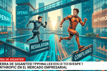 ¡Guerra de gigantes! OpenAI le pisa los talones a Anthropic en el mercado empresarial