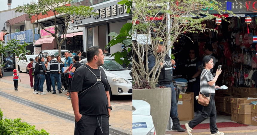 Fuerte operativo interinstitucional detecta graves irregularidades laborales y migratorias en comercios del Barrio Chino