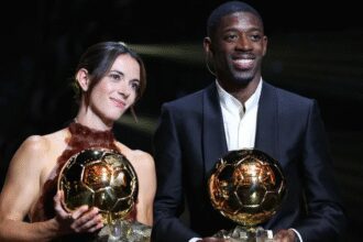 Balón de Oro para Dembélé y Bonmatí en París
