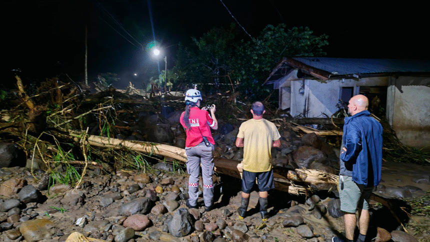 lluvias San Carlos Cruz Roja evacuaciones