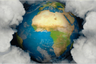 全球温室气体排放 数据上升图示