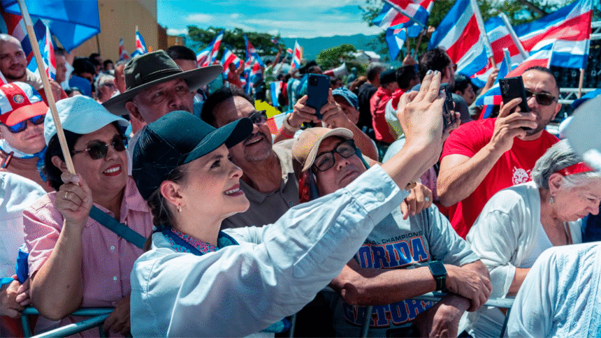 "Laura Fernández se pronuncia en favor de Rodrigo Chaves en representación del pueblo costarricense."