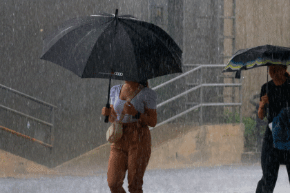 Imagen de aguaceros en Costa Rica pronosticados por IMN