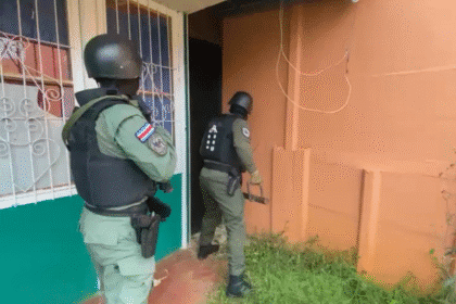 Imagen de captura en Cartago de banda Maruja