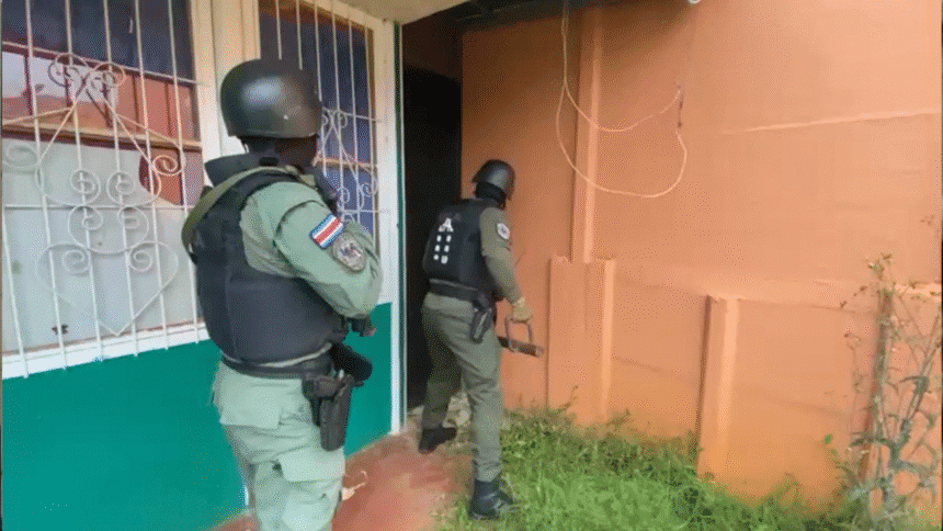 Imagen de captura en Cartago de banda Maruja