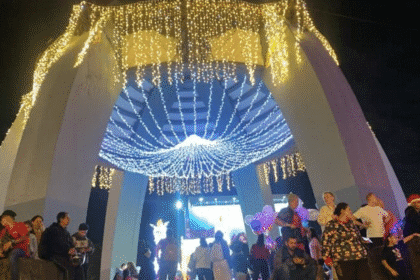 Imagen de Luces de Navidad en parques de San José