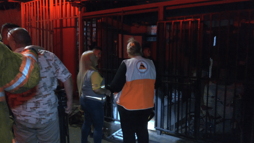 Deslizamiento en Tibás