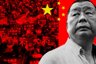 Retrato de Jimmy Lai como figura clave de la política y la libertad de prensa en Hong Kong