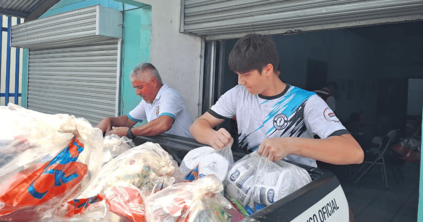 La CNE entra a zonas inundadas: Instituciones se unen para ayudar a los damnificados